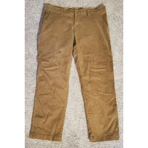 Weatherproof Mens 40x32 Brown Hiking Pants Mid Rise